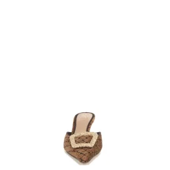 BRIT KITTEN HEEL MULE
