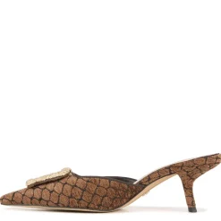 BRIT KITTEN HEEL MULE