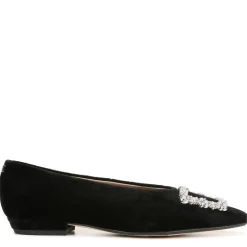 JANINA LUSTER POINTED TOE FLAT