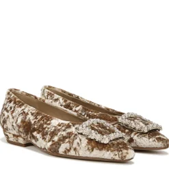 JANINA LUSTER POINTED TOE FLAT