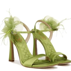 LEANA FLOWER STRAP HEEL