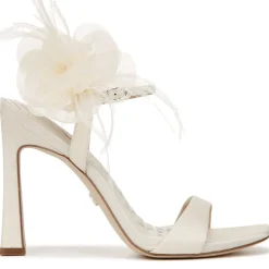 LEANA FLOWER STRAP HEEL