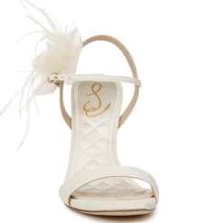 LEANA FLOWER STRAP HEEL