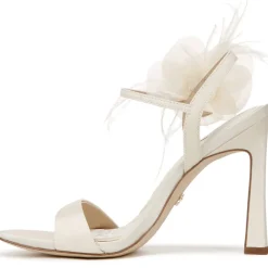 LEANA FLOWER STRAP HEEL