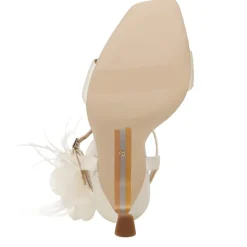 LEANA FLOWER STRAP HEEL