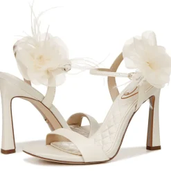 LEANA FLOWER STRAP HEEL