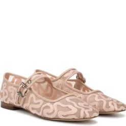 Michaela Mesh Mary Jane Flat