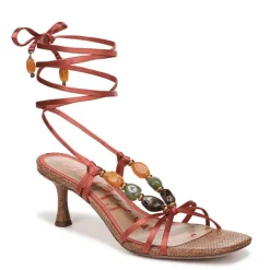 Paloma Kitten Heel Wrap Sandal