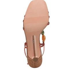 Paloma Kitten Heel Wrap Sandal