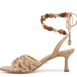 PAMELA WRAP UP KITTEN HEEL